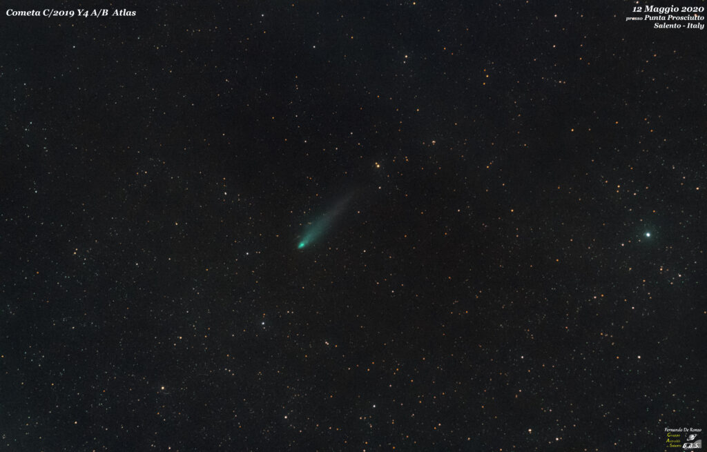 Cometa C/2019 Y4 (B) Atlas