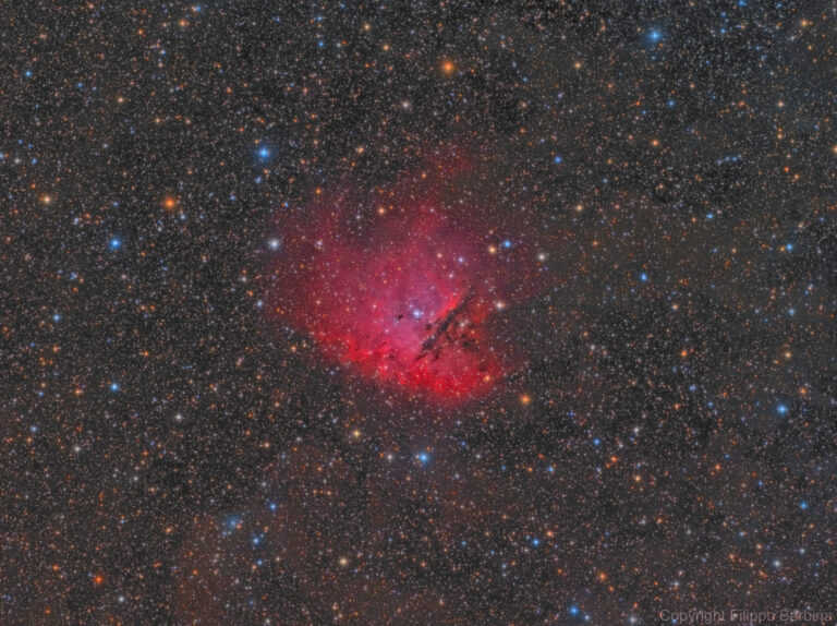 NGC281 nebulosa Pacman