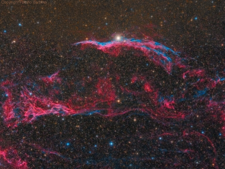 NGC6960 nebulosa Velo, sezione occidentale