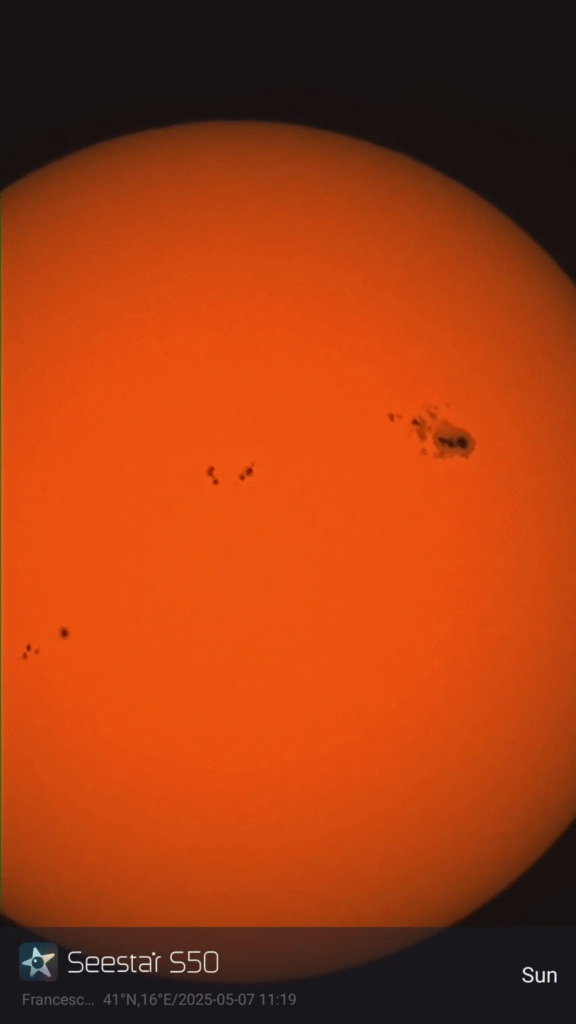 Estese Macchie solari nel 25° ciclo solare