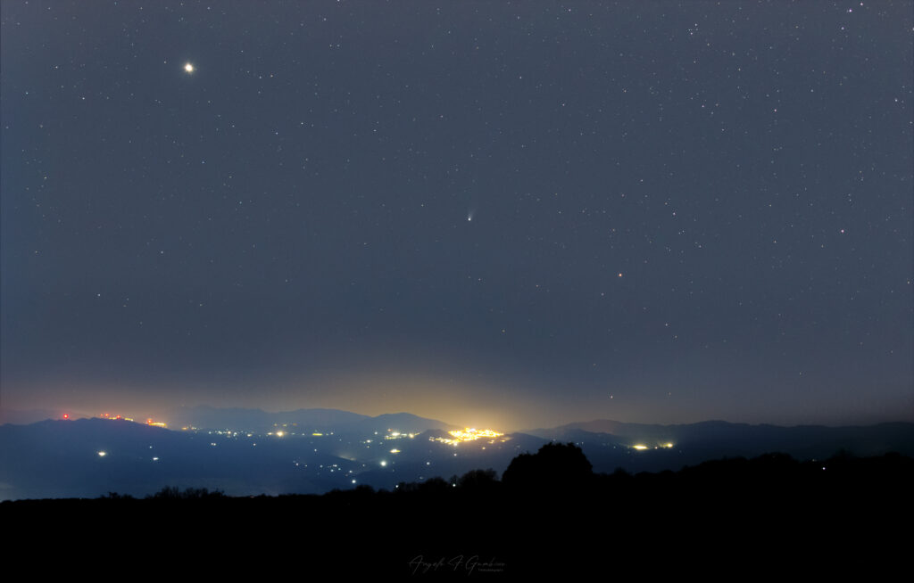 Troina e la cometa 12P/Pons-Brooks