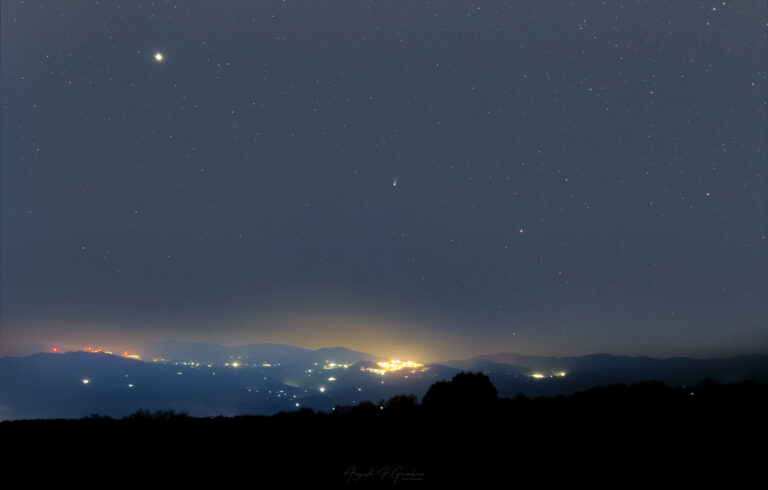 Troina e la cometa 12P/Pons-Brooks