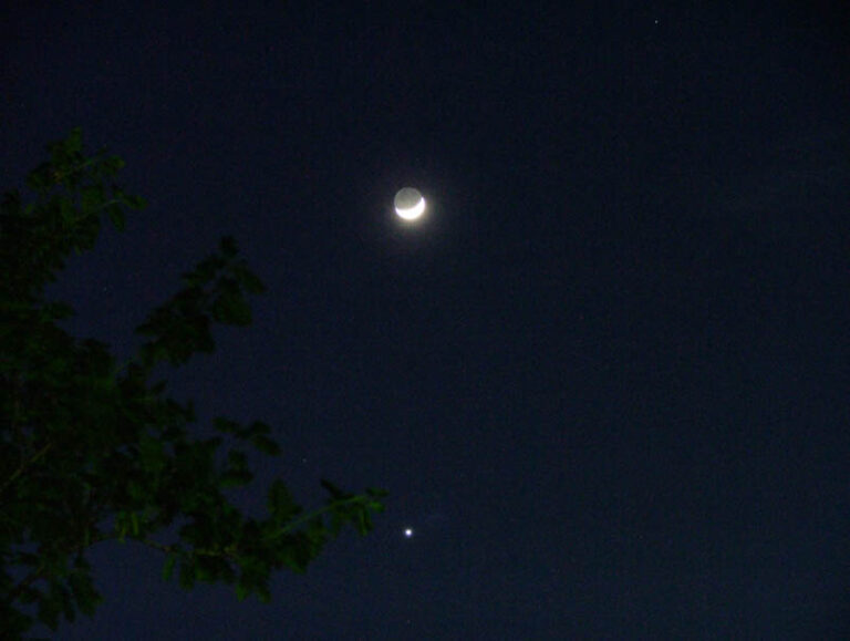 Congiunzione Luna – Venere
