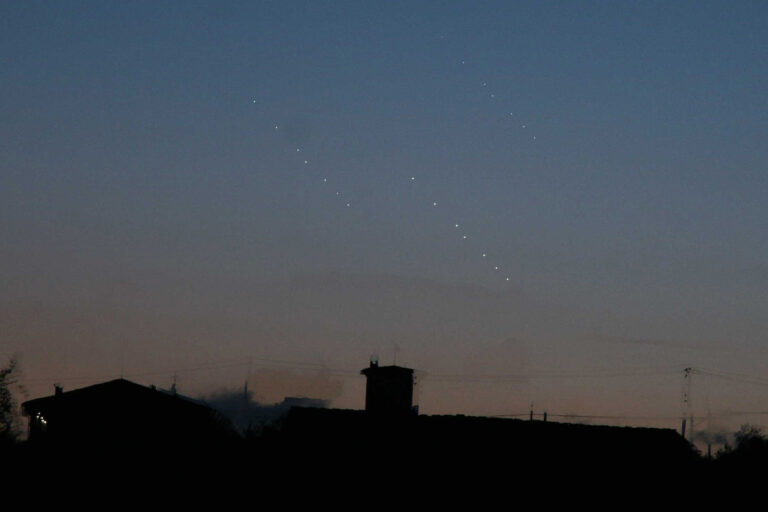 Congiunzione Venere, Giove, Mercurio