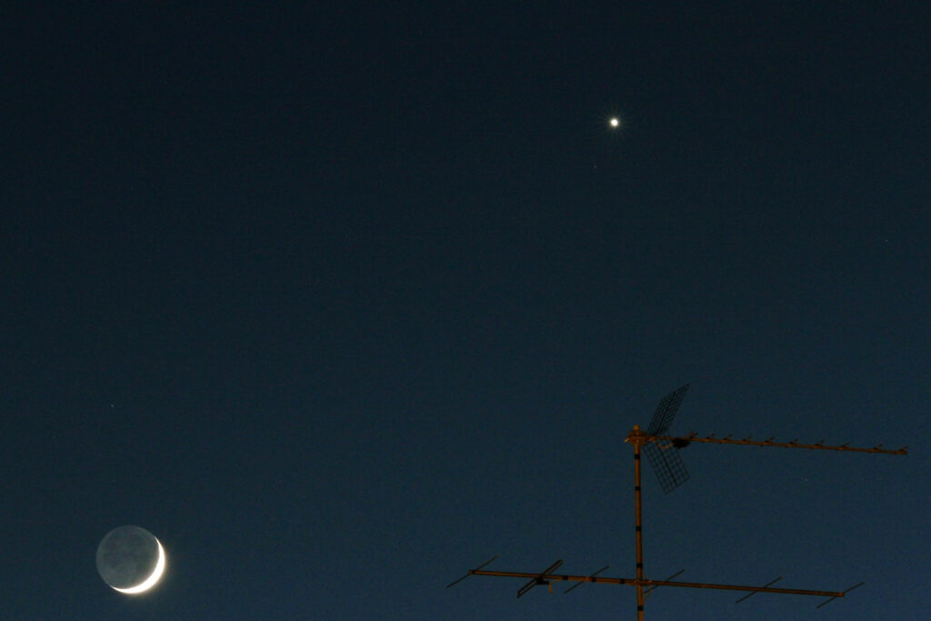 Congiunzione Luna Venere