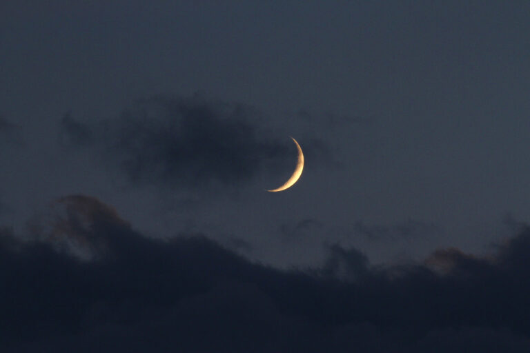 Luna al terzo giorno