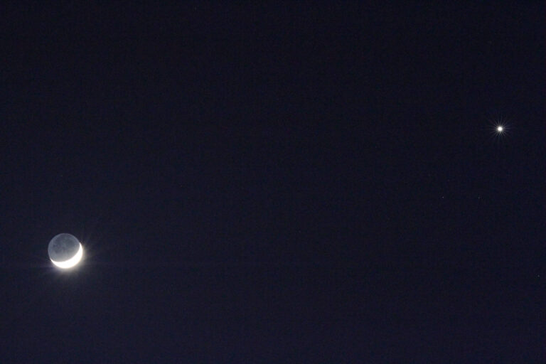 Luna e Venere – Congiunzione del 28 marzo 2020