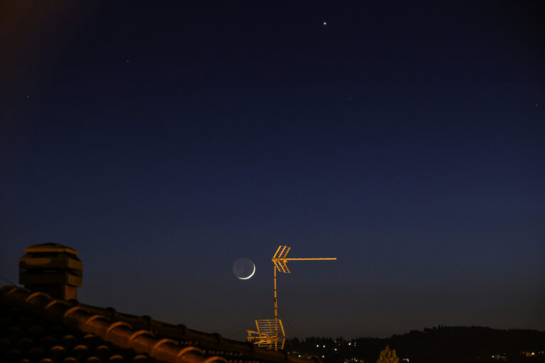 Luna del 2/2/2022 con Giove
