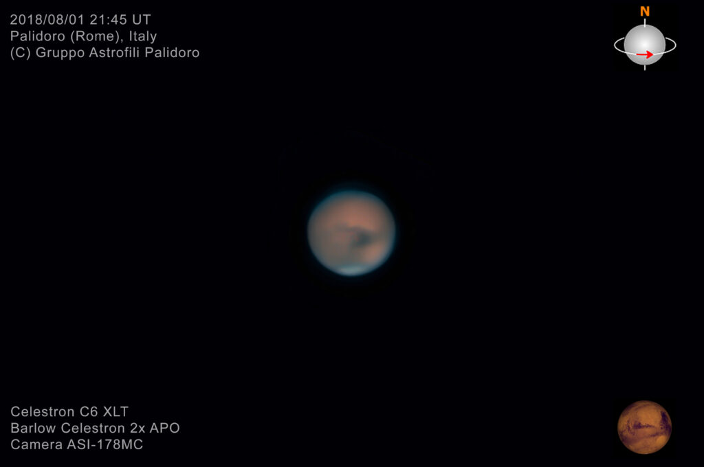 Opposizione di Marte 2018