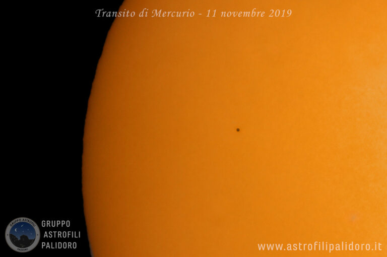 Transito di Mercurio sul Sole