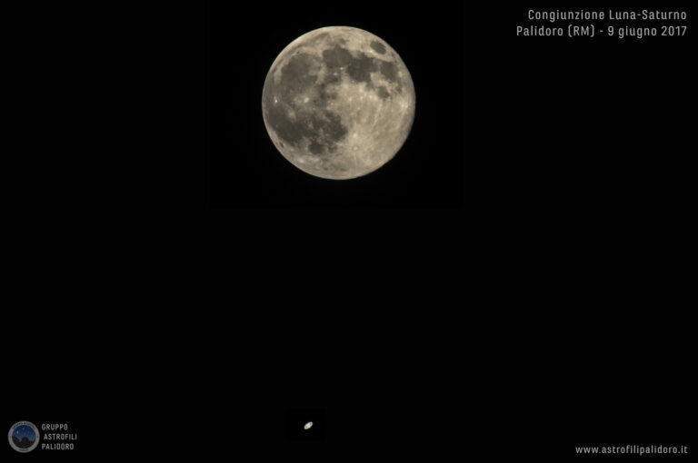 Congiunzione Luna-Saturno