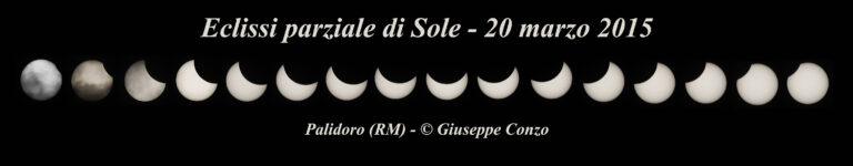 Mosaico Eclissi si Sole – 20 marzo 2015