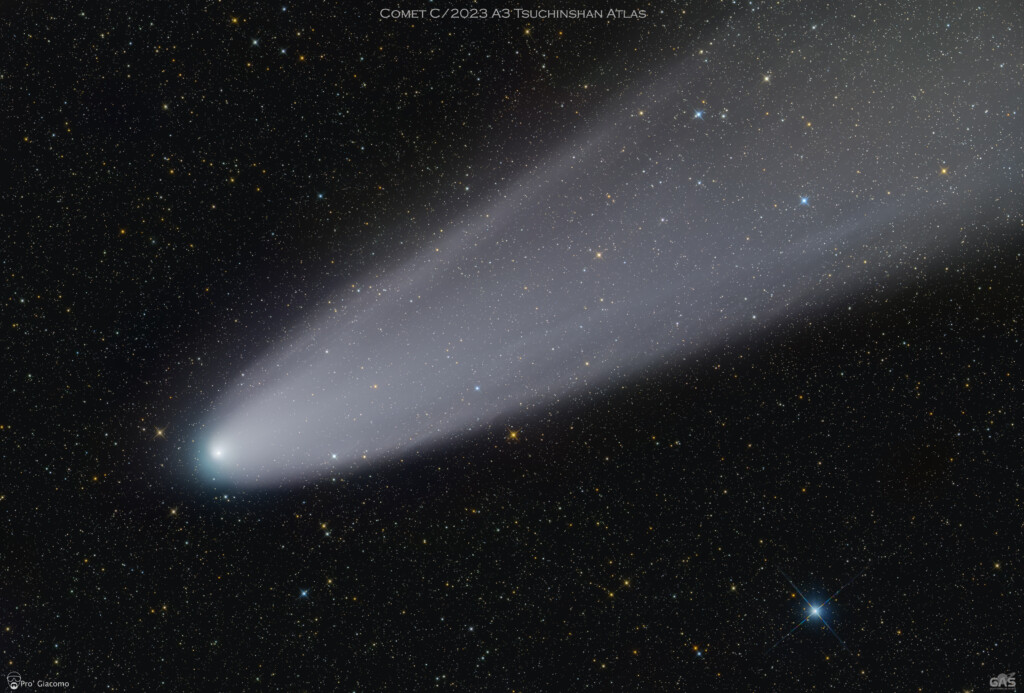 Cometa C/2023 A3 Tsuchinshan Atlas