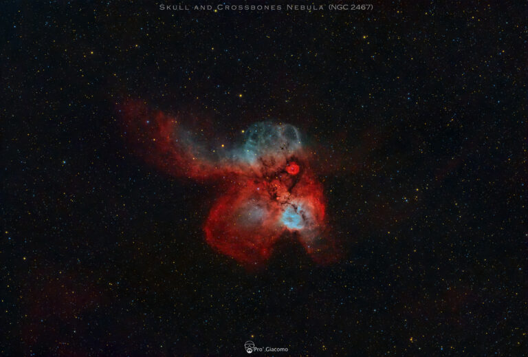 Skull and Crossbones Nebula (NGC 2467)