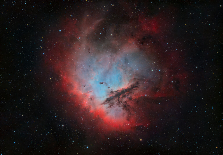 Pacman Nebula NGC 081
