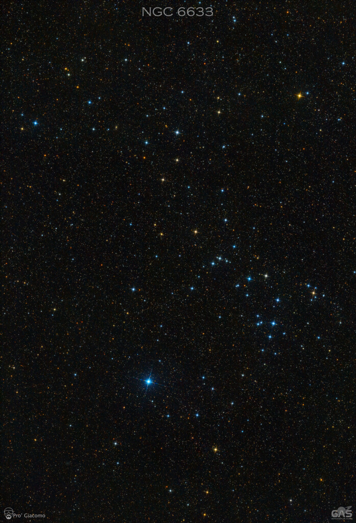 NGC 6633 (OPEN CLUSTER ITALY)