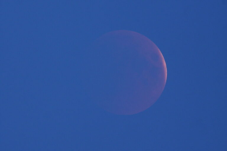 eclisse di luna 15 Giugno 2011 – 2 minuti prima della totalità