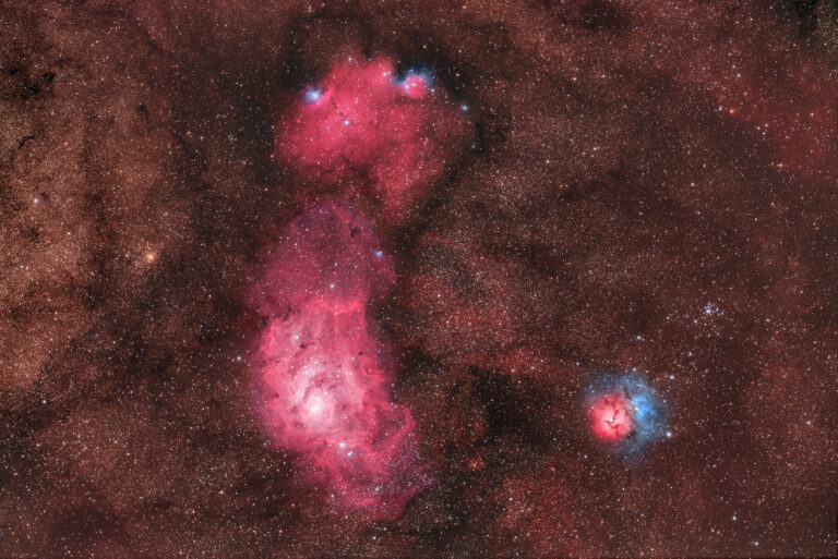 Nebulose Trifida e Laguna