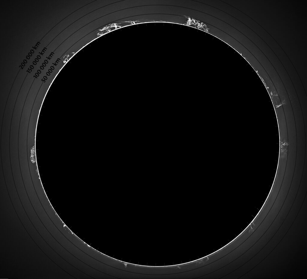 Corona di protuberanze