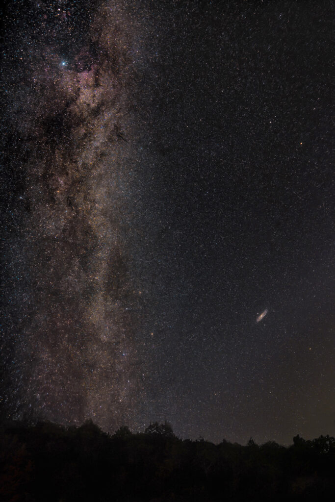 Due galassie in una foto