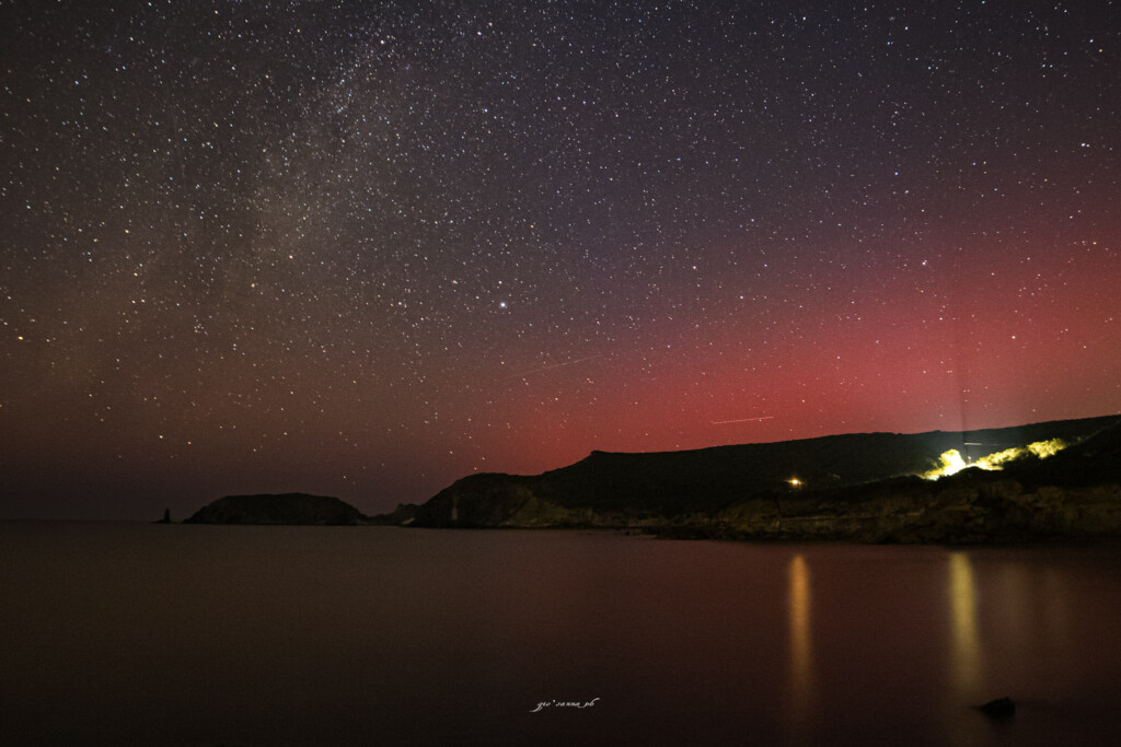 Aurora di Capodanno Sardegna