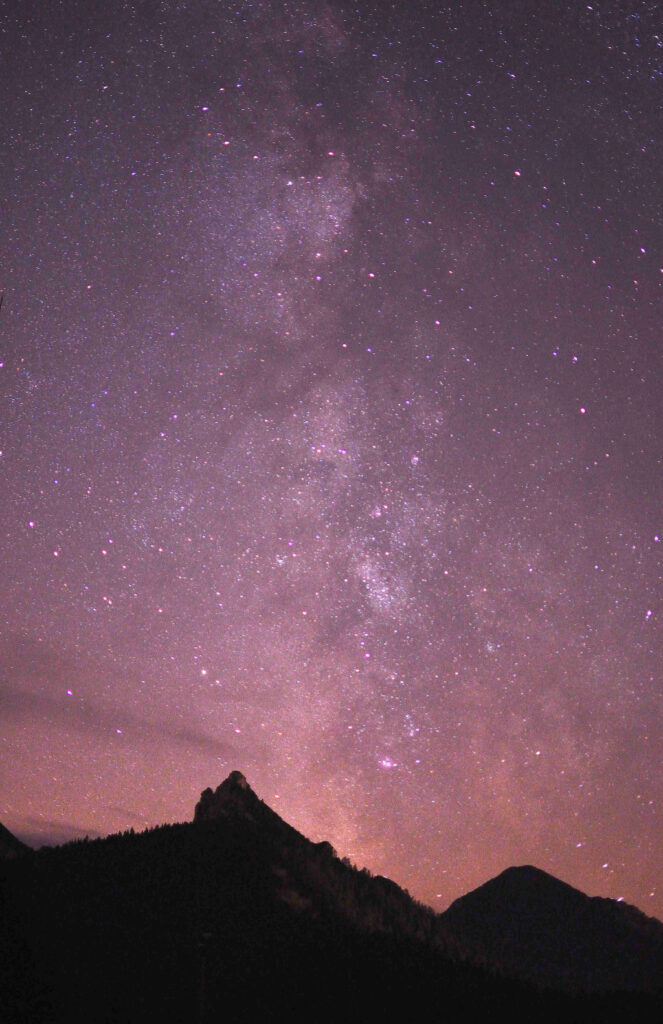 Lo spettacolo della Via Lattea