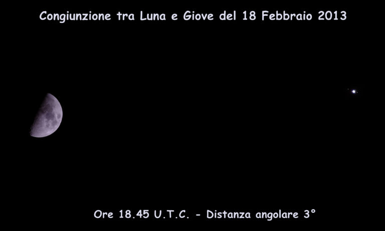 Congiunzione Luna, Giove