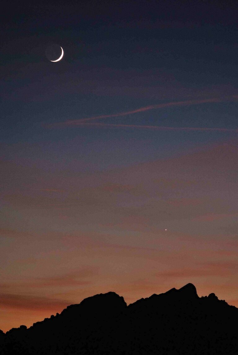Congiunzione Luna Venere