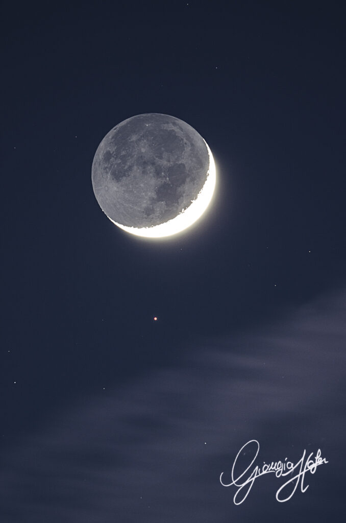 Luna e Aldebaran