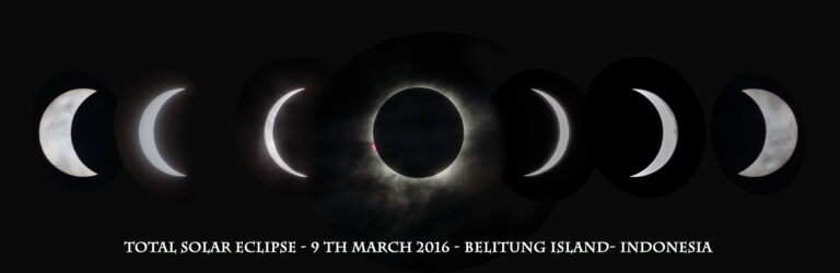 Eclissi totale di Sole dall’Indonesia
