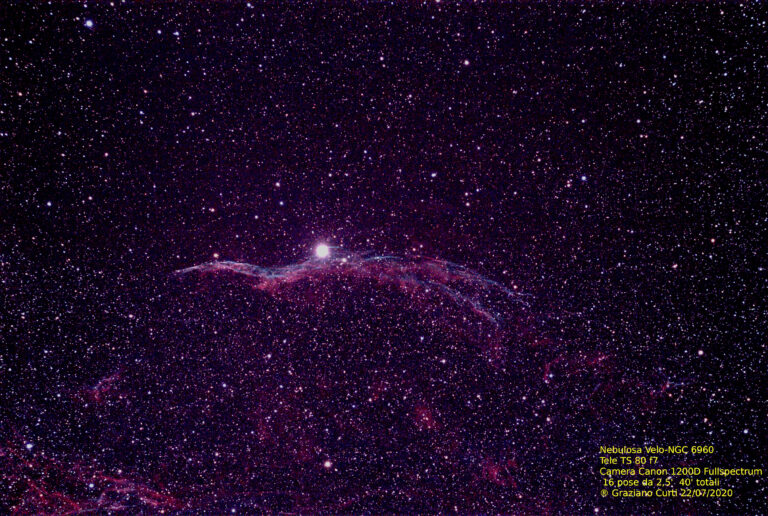 Nebulosa Velo – NGC6960