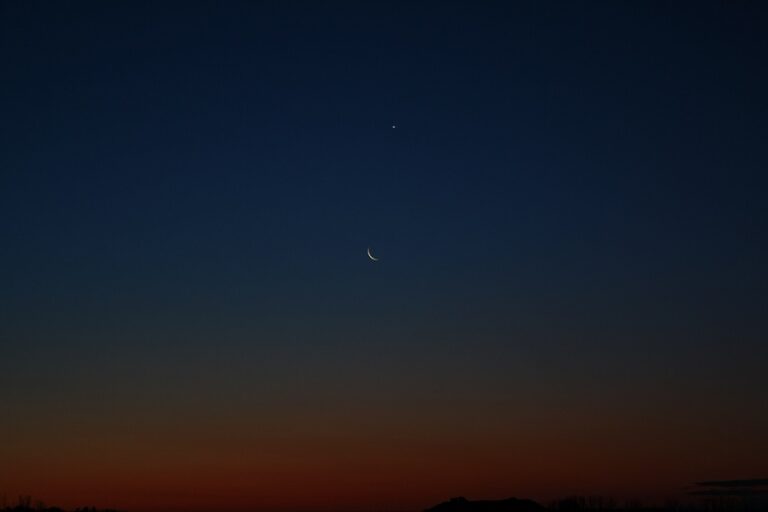 congiunzione luna-venere