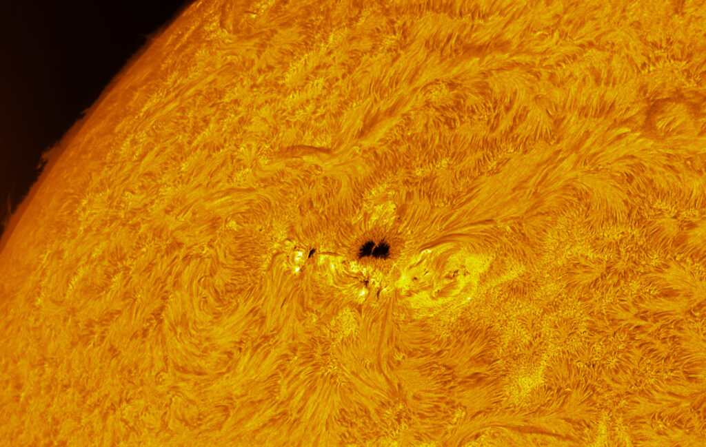 Macchia solare AR3576