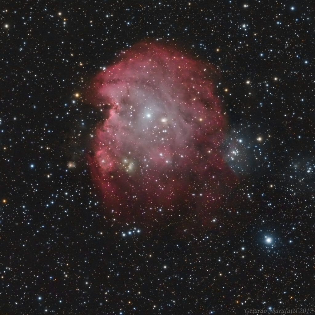 NGC 2174/5 Monkey Head Nebula
