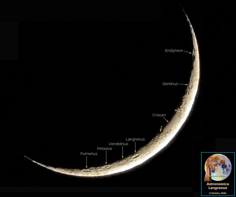 La Luna senza il telescopio