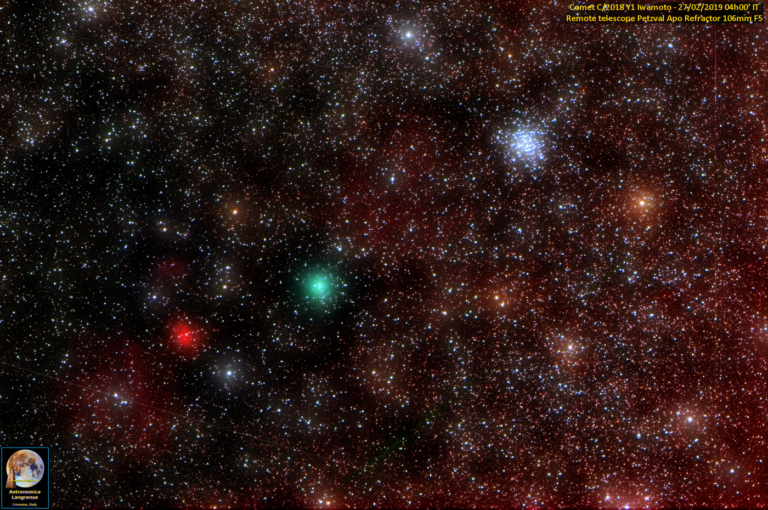 Cometa C/2018 Y1 Iwamoto e M36-NGC1960