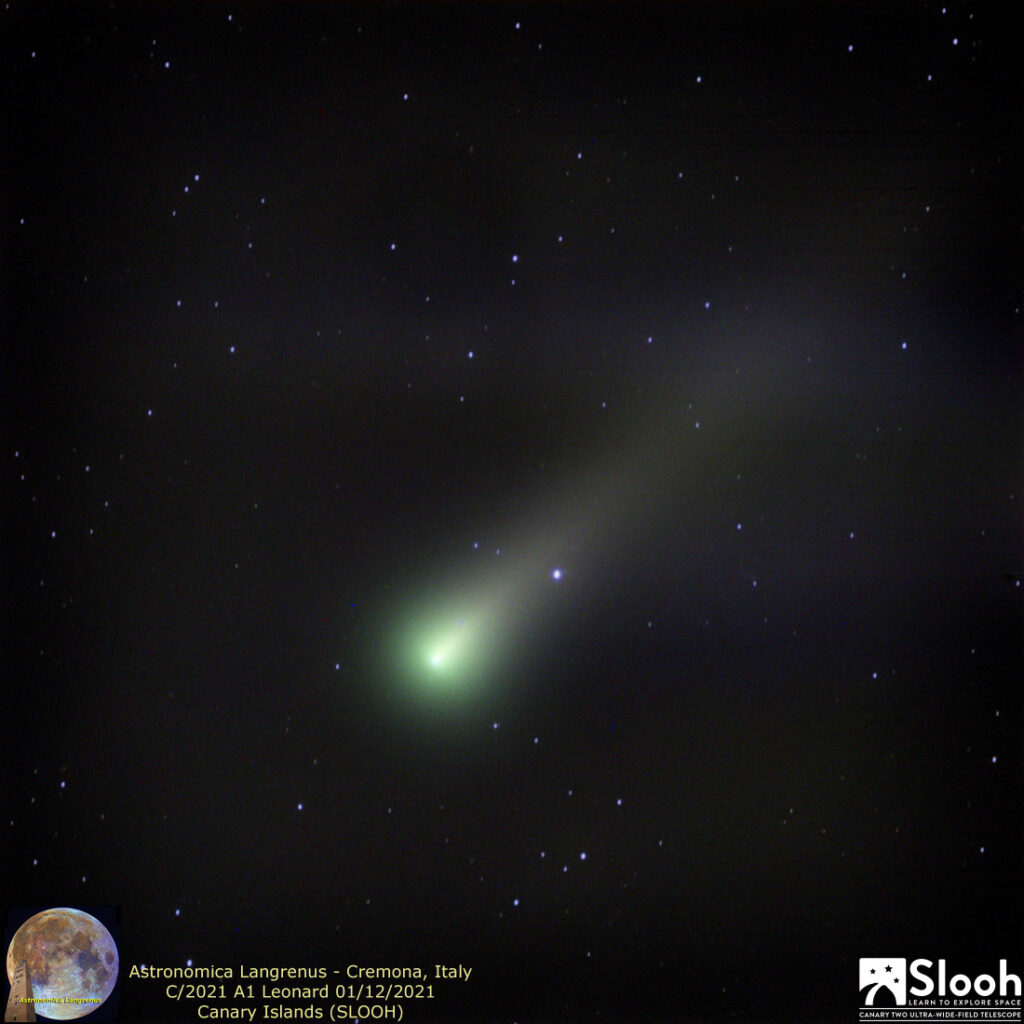 Cometa C/2021 A1 Leonard 01/12/2021