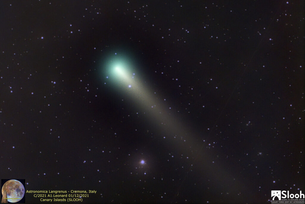 Cometa C/2021 A1 Leonard 01/12/2021