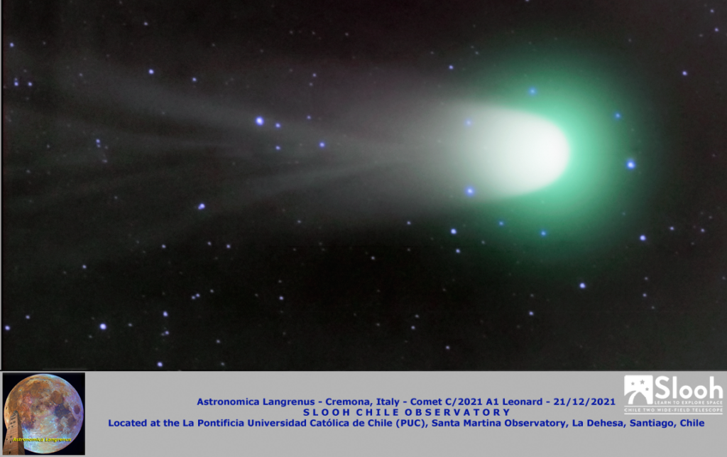 Cometa C/2021 A1 Leonard dal Cile