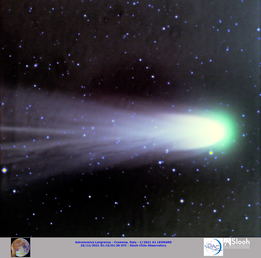 C/2021 A1 Leonard  il 25/12/2021