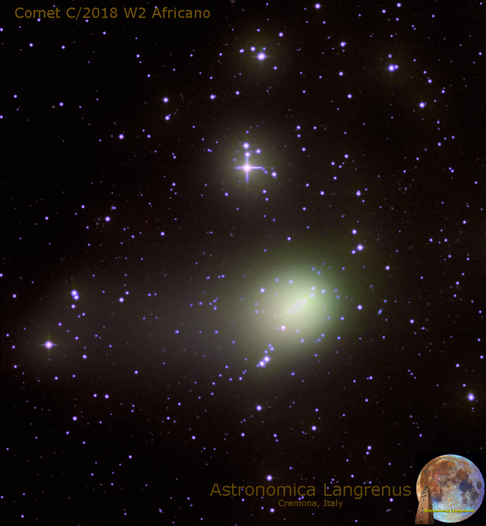 Cometa C/2018 W2 Africano il 23-09-2019