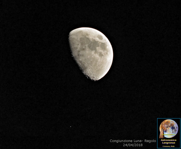 Congiunzione Luna Regolo
