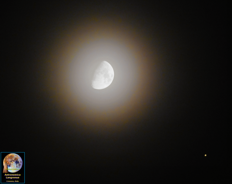 Congiunzione Luna – Marte 18 Ottobre 2018