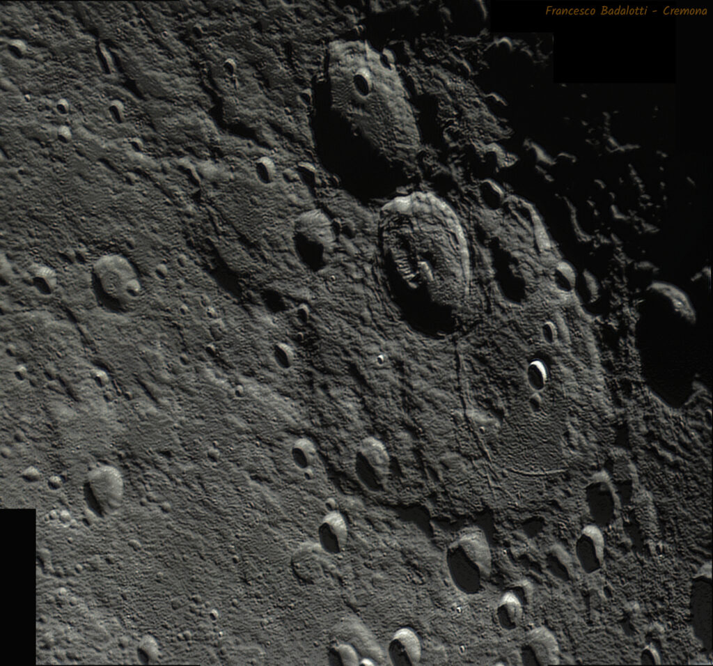 Settore sudest, cratre Janssen