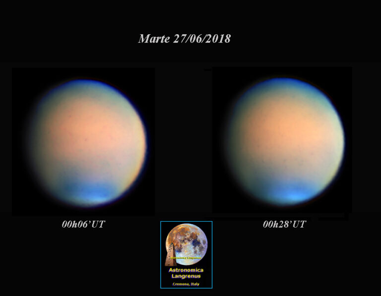 27-06-2018: Marte nella tempesta