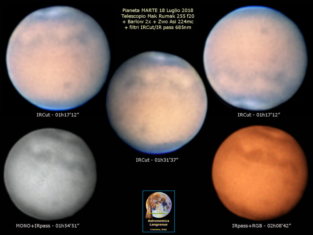 Marte il 18 Luglio 2018