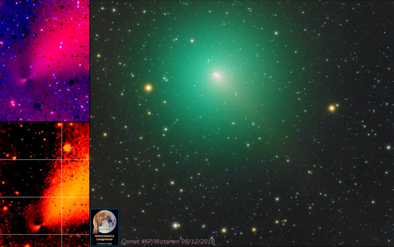 Cometa 46P/Wirtanen 08 Dicembre 2018