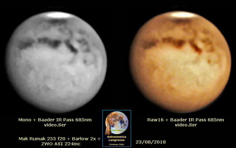 Marte il 23 Agosto 2018