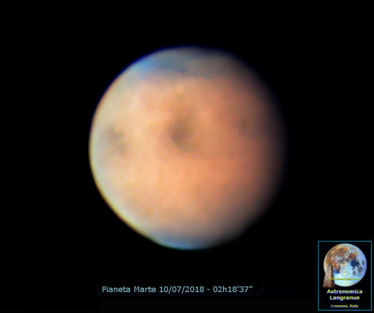 Marte il 10 Luglio 2018 02h18’37"