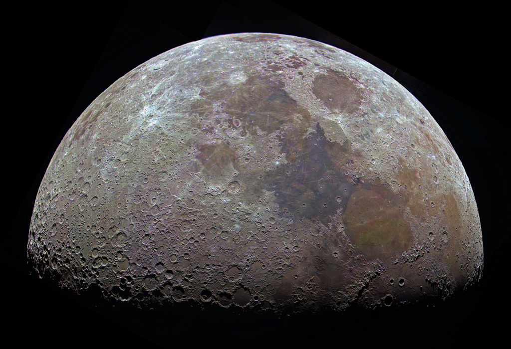 Luna in fase di Primo Quarto